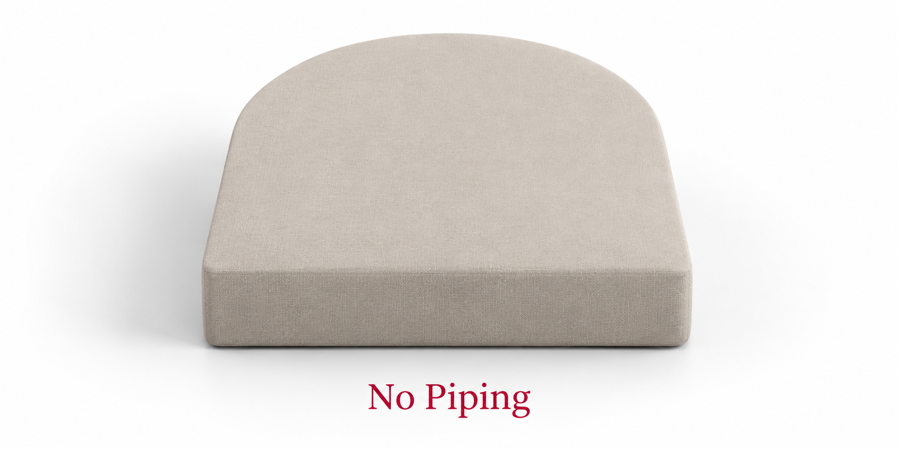 Indoor Round Back Seat Cushions