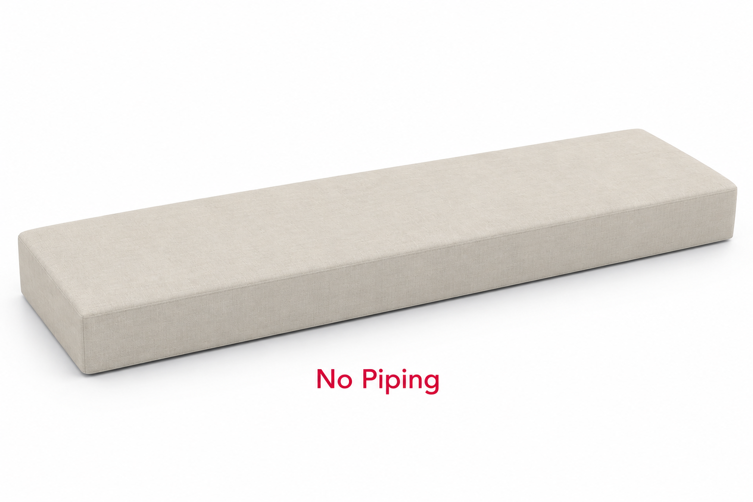 Indoor Rectangular Window Seat Cushions