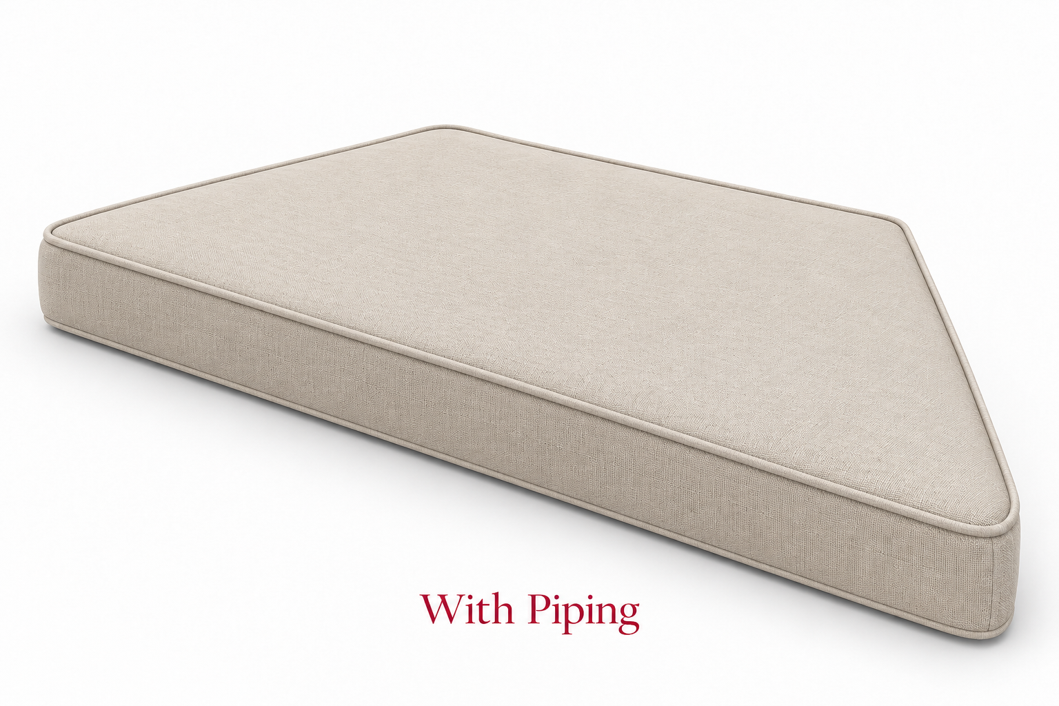 Indoor Trapezium Window Seat Cushions