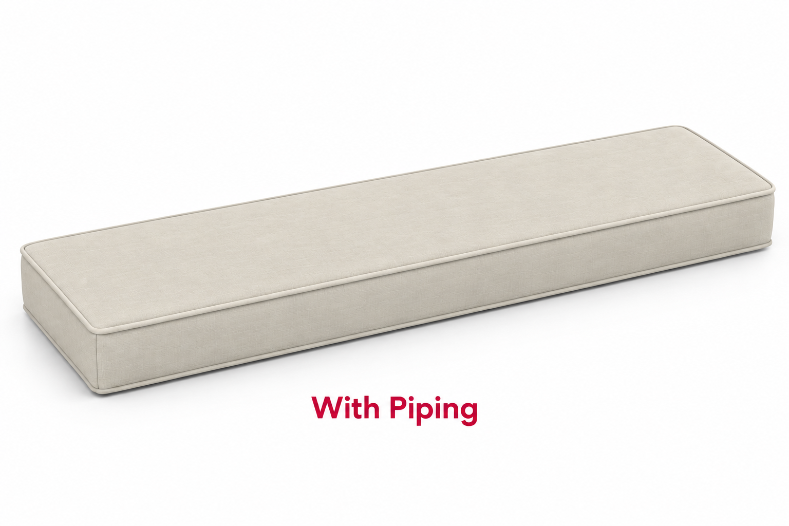 Indoor Rectangular Window Seat Cushions