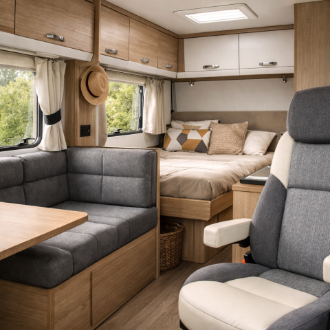 Custom Caravan and Campervan Cushions for Melbourne Travellers