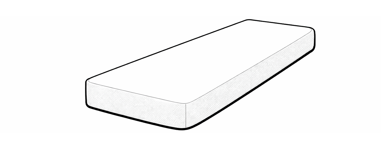 No piping cushion edge